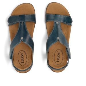 Taos Footwear Women's Teal Sandals